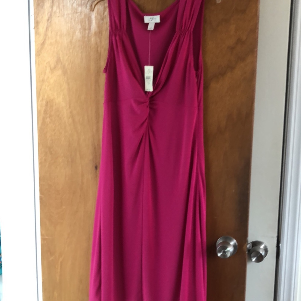 NWT Ann Taylor Loft Summer Pink Dress